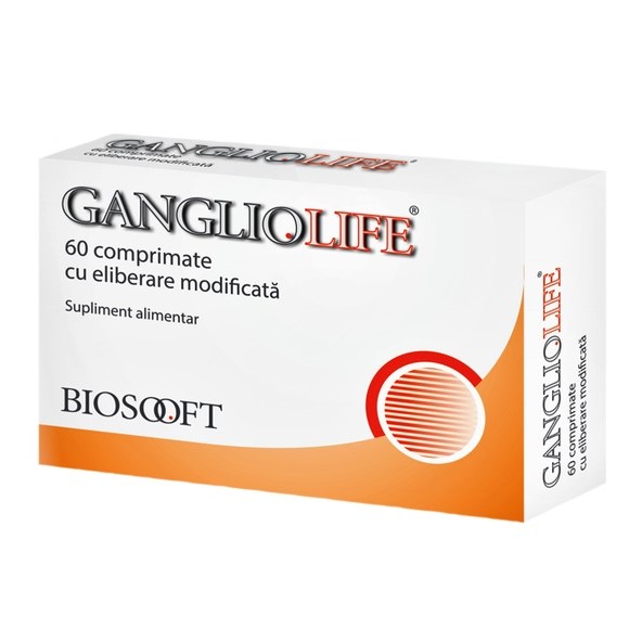 Reumatism și neuropatii - GanglioLife, 60 comprimate, Biosooft Italia, epastila.ro