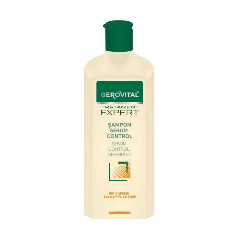 Păr și unghii - Gerovital Tratament Expert Sampon sebum control 250 ml, epastila.ro