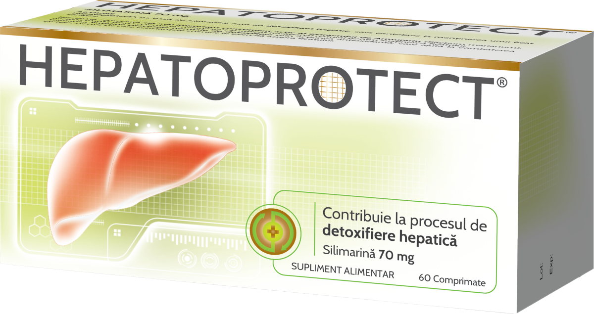 Protectoare hepatice - Hepatoprotect x 60cp (Biofarm), epastila.ro