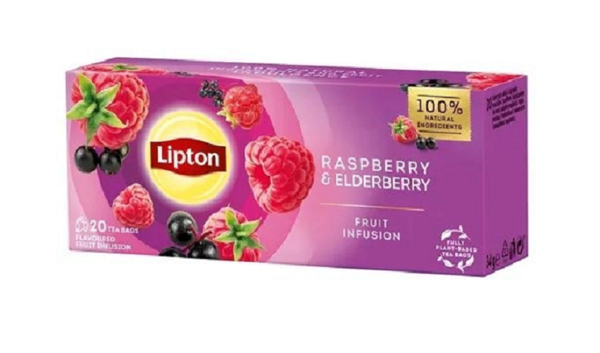 Stare de bine - Lipton ceai de fructe (zmeura si soc) 20 plicuri, epastila.ro