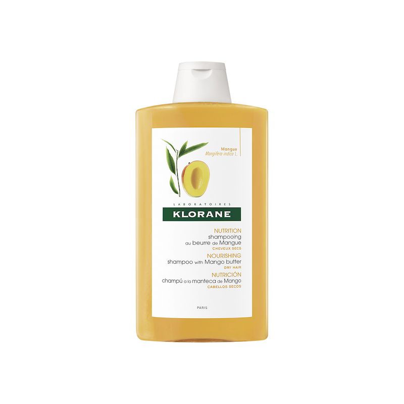 Cosmetice pentru ten fără probleme - Klorane sampon nutritiv cu mango, par uscat 400ml, epastila.ro
