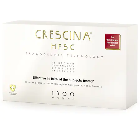 Alopecie - Crescina HFSC 1300 tratament transdermic complet pentru femei 10+10fiole, epastila.ro