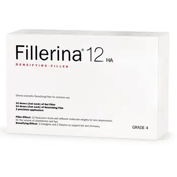 Îngrijirea buzelor - Fillerina 12HA Densifying Filler grad 4 tratament intensiv antirid x 14 doze, epastila.ro