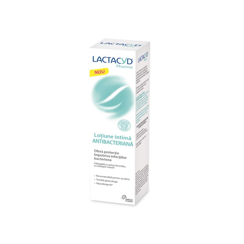 Igienă intimă - Lactacyd Antibacterial lotiune pentru  igiena intima 250ml, epastila.ro