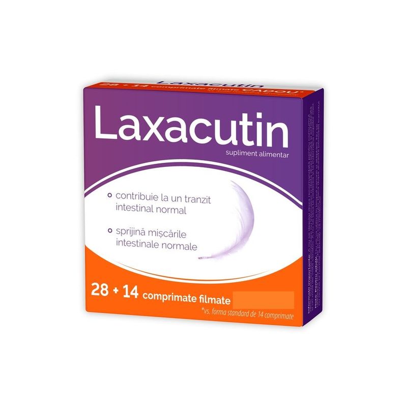 Afecțiuni digestive - LAXACUTIN 28COMPR +14COMPR CADOU, epastila.ro