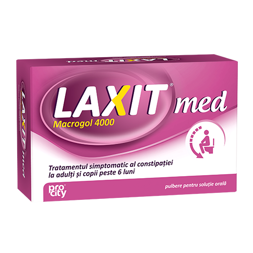 Laxative - Laxit Med 5g x 20pl (Fiterman), epastila.ro