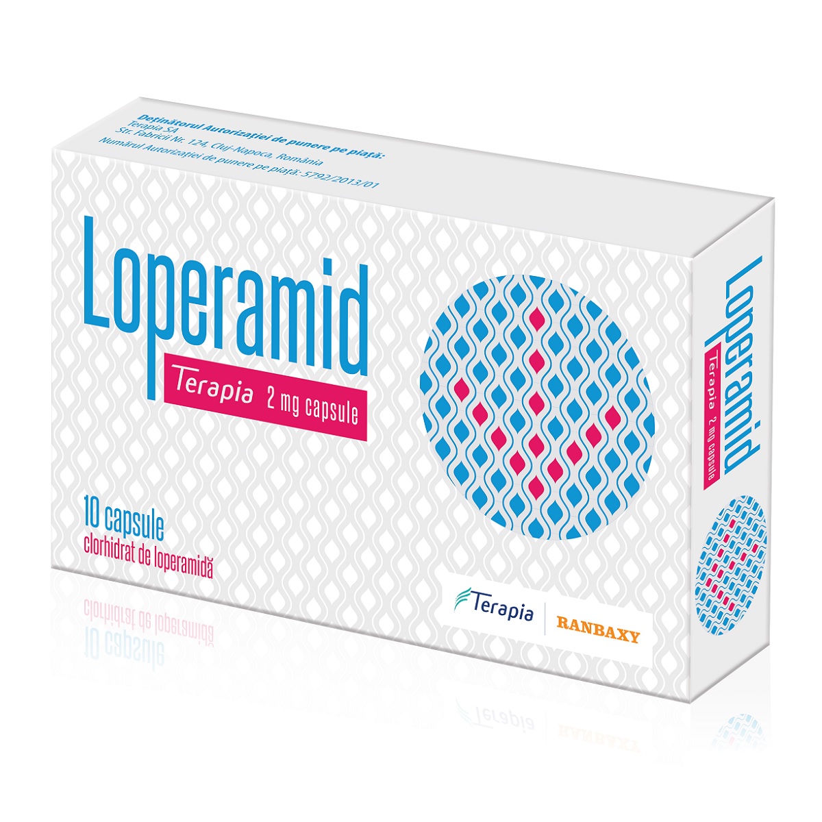 OTC (medicamente care se eliberează fără prescripție medicală) - Loperamid Terapia 2mg x 10cps, epastila.ro