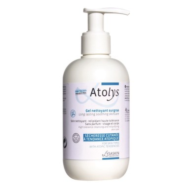 Gel și ulei de duș - Lysaskin Atolys gel de curatare piele atopica 500 ml, epastila.ro