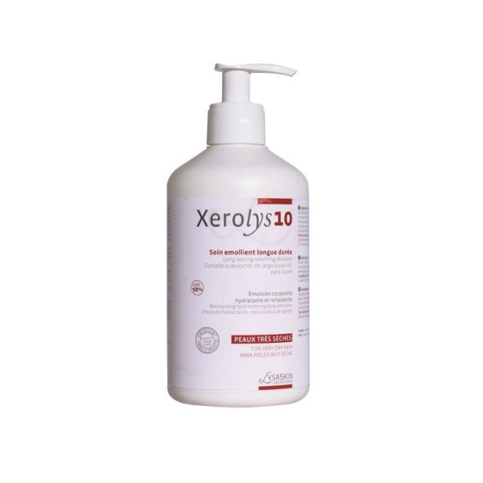 Lapte, cremă și balsam emolient - Lysaskin Xerolys 10 emulsie ingrijire piele uscată 200ml, epastila.ro