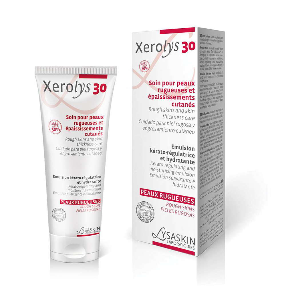 Piele cu probleme - Lysaskin Xerolys 30 emulsie hidratanta piele aspra si ingrosata 100ml, epastila.ro