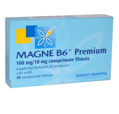 OTC (medicamente care se eliberează fără prescripție medicală) - Magne B6 Premium x 30cp.film, epastila.ro
