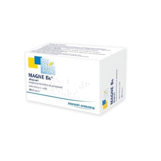 OTC (medicamente care se eliberează fără prescripție medicală) - Magne B6 x 50drajeuri, epastila.ro