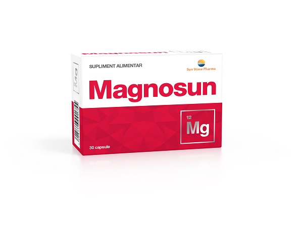 Suplimente cu magneziu - MagnoSun x 30cps (SunWave), epastila.ro