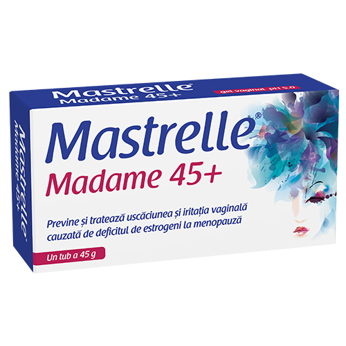 Menopauză, tulburări menstruale și dereglări hormonale - Mastrelle Madame 45+ gel vaginal 45g, epastila.ro