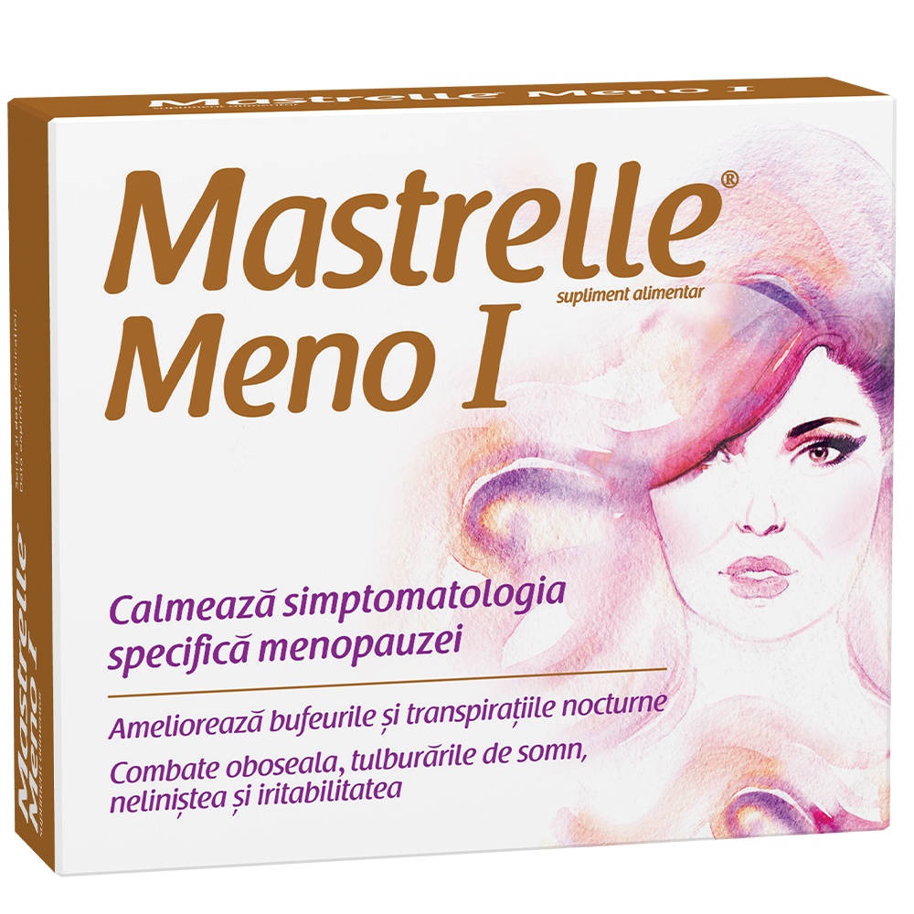 Menopauză, tulburări menstruale și dereglări hormonale - Mastrelle Meno I x 30cps, epastila.ro