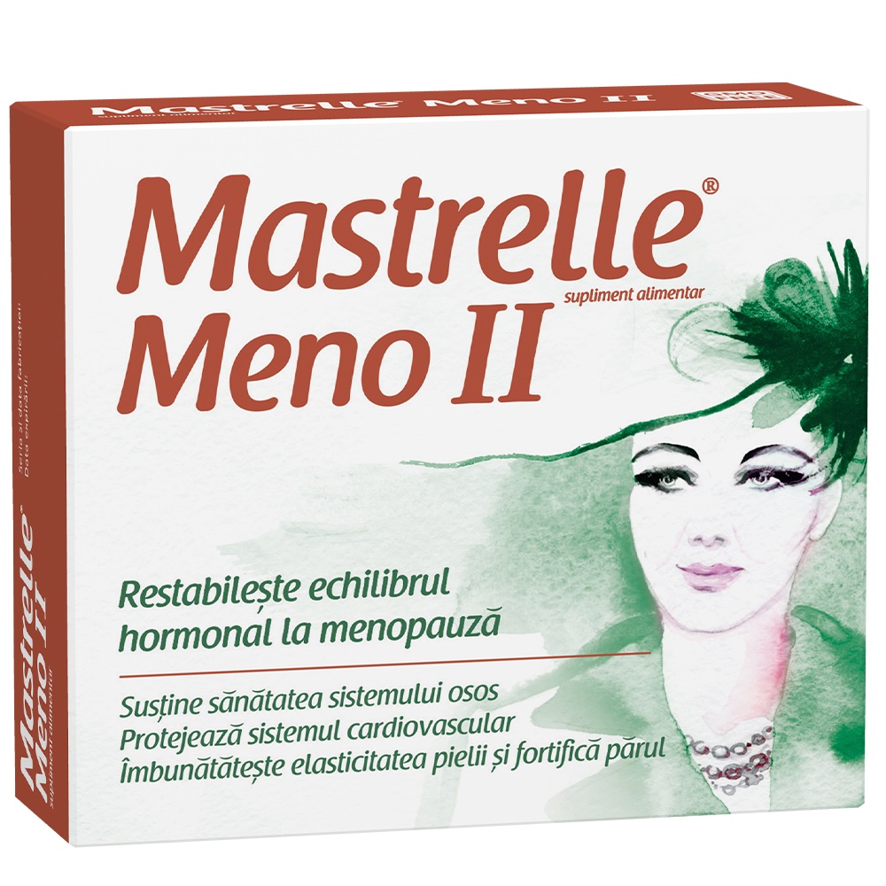 Menopauză, tulburări menstruale și dereglări hormonale - Mastrelle Meno II x 30cps, epastila.ro