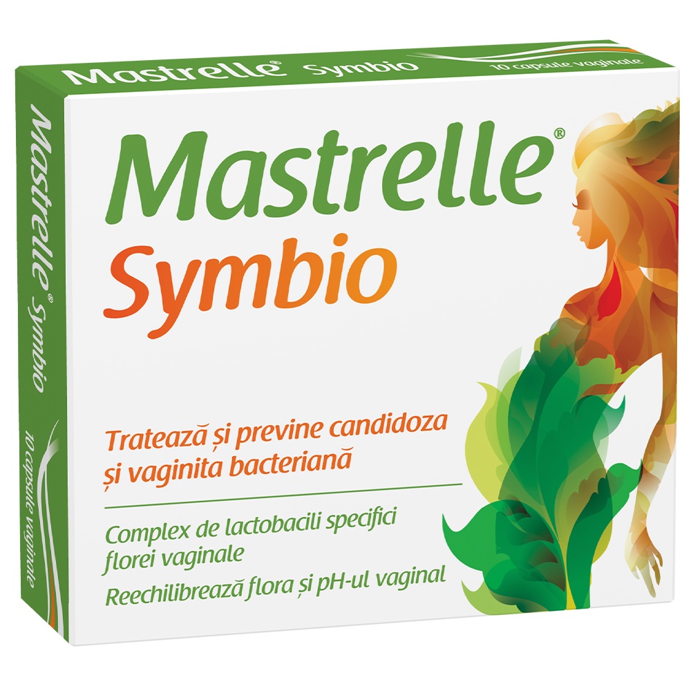 Menopauză, tulburări menstruale și dereglări hormonale - Mastrelle Symbio x 10 capsule vaginale, epastila.ro