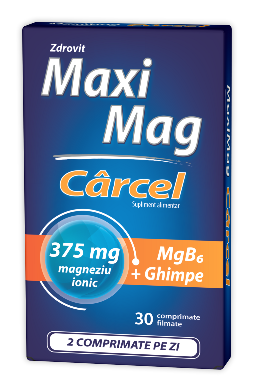Suplimente cu magneziu - Maximag Carcel *30 cpr (Zdrovit), epastila.ro