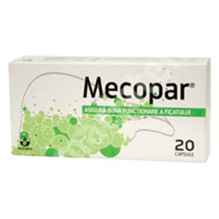 Protectoare hepatice - Mecopar, 20 capsule, Biofarm, epastila.ro