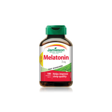 Insomnii - Melatonina 3 mg x 100 cp sublinguale, Jamieson, epastila.ro