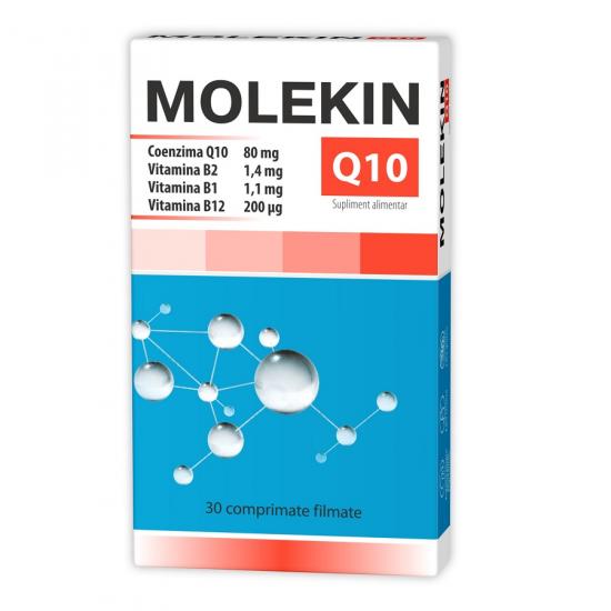 Protectoare cardiovasculare - Molekin Q10 x 30 cpr (Zdrovit), epastila.ro