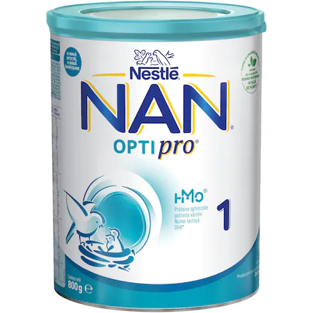 Lapte și mâncărici - Nestle Nan 1 Optipro HM-O lapte praf de inceput, 800g, epastila.ro