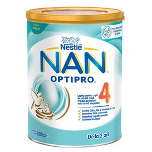 Lapte și mâncărici - Nestle Nan 4 Optipro HM-O lapte praf 2 ani+, 800g, epastila.ro