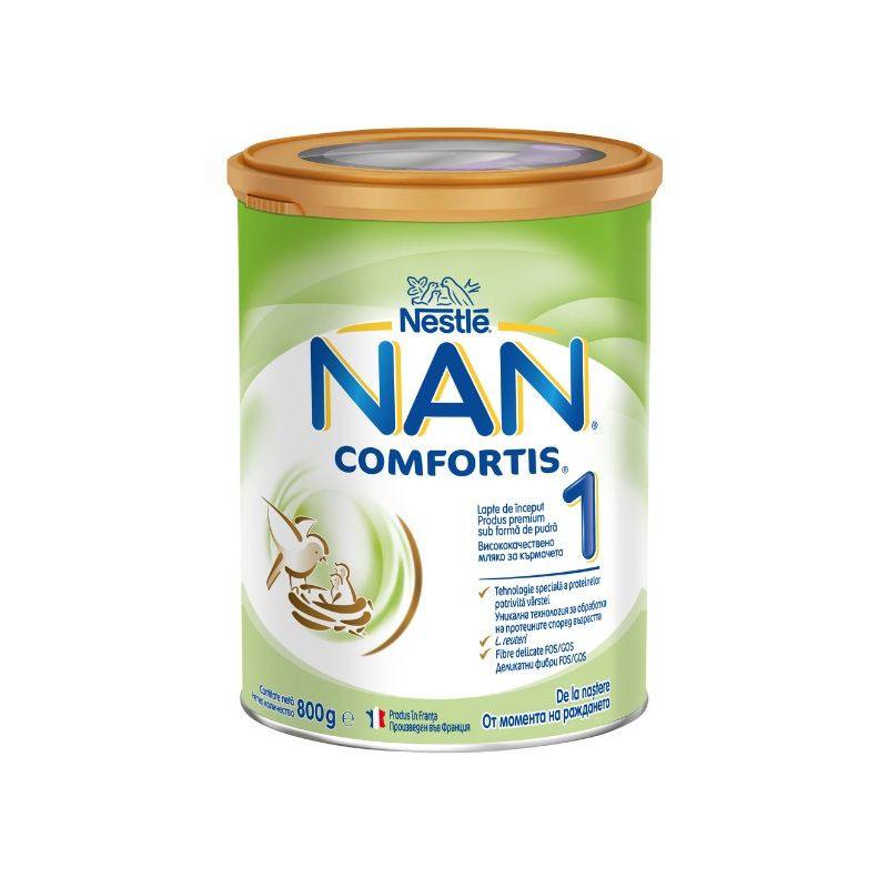 Lapte și mâncărici - Nestle Nan 1 Confortis lapte praf de inceput, 800g, epastila.ro