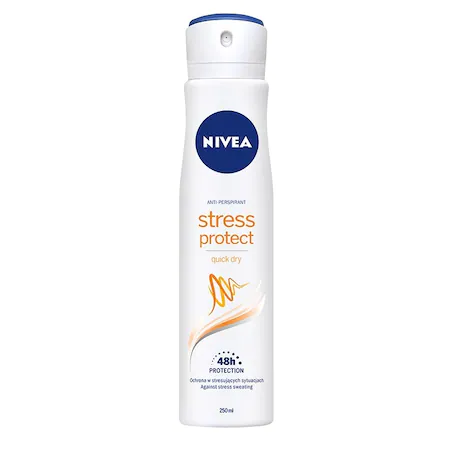 Antiperspirante și deodorante - Nivea Stress Protect spray antiperspirant si deodorant feminin 250ml, epastila.ro