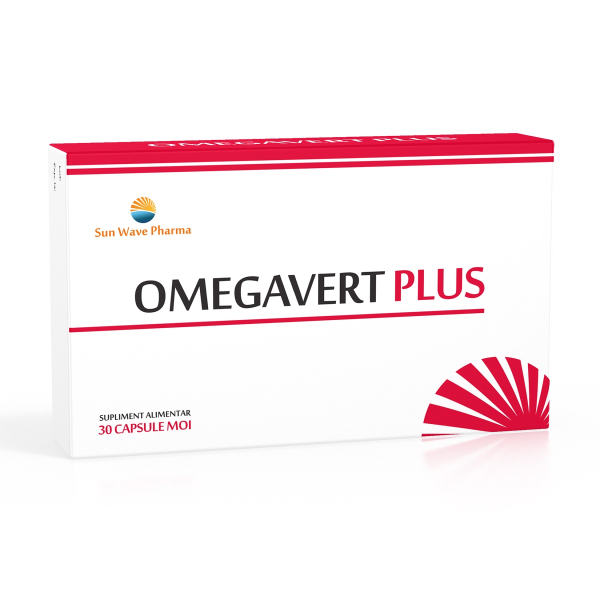 Protectoare cardiovasculare - Omegavert plus x 30cps (Sun Wave), epastila.ro