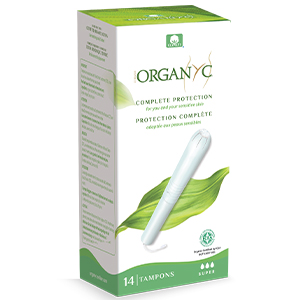 Produse Bio - Organyc Bio Tampoane din bumbac organic cu aplicator SUPER x 14 buc ( PRONAT ) ORGAT03, epastila.ro