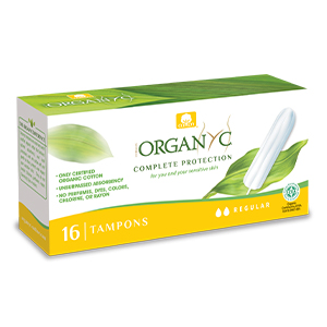 Produse Bio - Organyc Bio Tampoane din bumbac organic REGULAR *16 buc ( PRONAT ) ORGDT01, epastila.ro