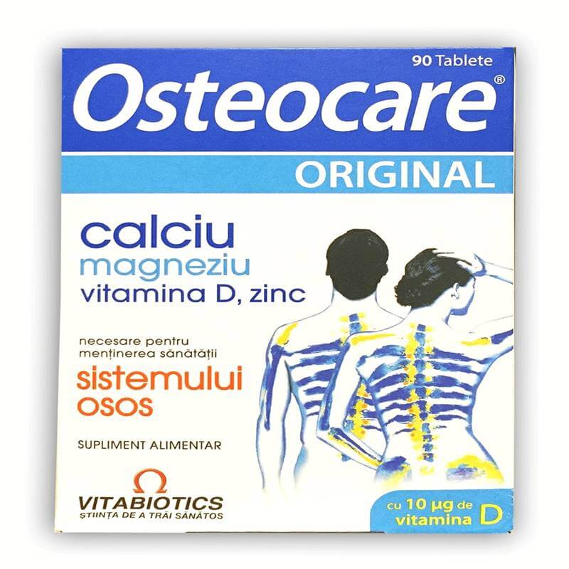 Stare de bine - Osteocare original x 90 tb (Vitabiotics), epastila.ro