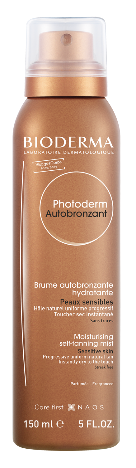 Cosmetice pentru ten fără probleme - Bioderma Photoderm autobronzant  spray 150 ml, epastila.ro