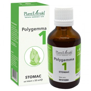 Digestie și tranzit - Polygemma 1 - Stomac, 50ml, (PlantExtrakt), epastila.ro