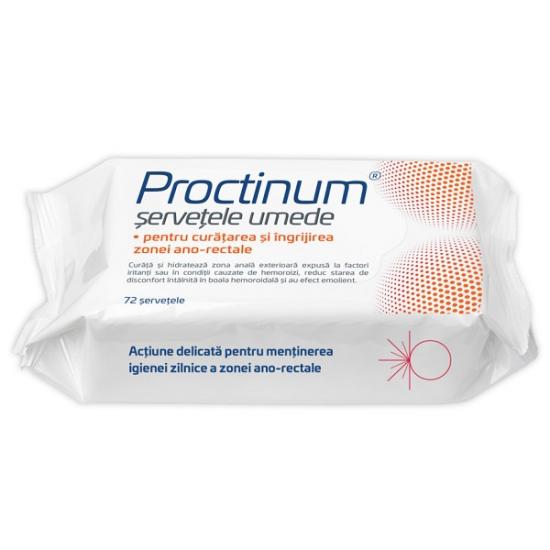Igienă intimă - Proctinum servetele umede pt igiena analo-rectala *72 buc (Zdrovit), epastila.ro