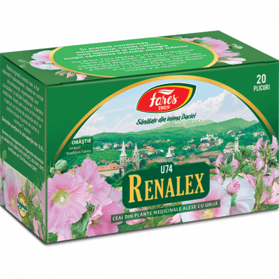 Litiază renală - Renalex x 20 doze (U74) ceai Fares, epastila.ro