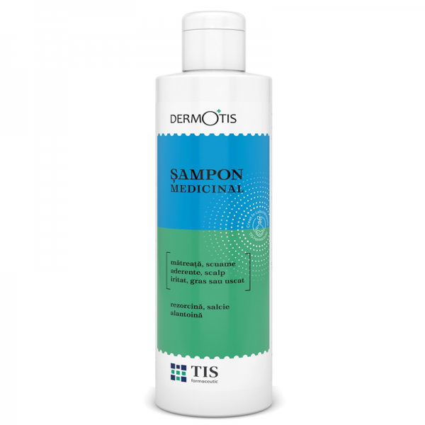 Păr și unghii - DermoTis Șampon medicinal keratolitic cu rezorcina 120 ml (Tis), epastila.ro