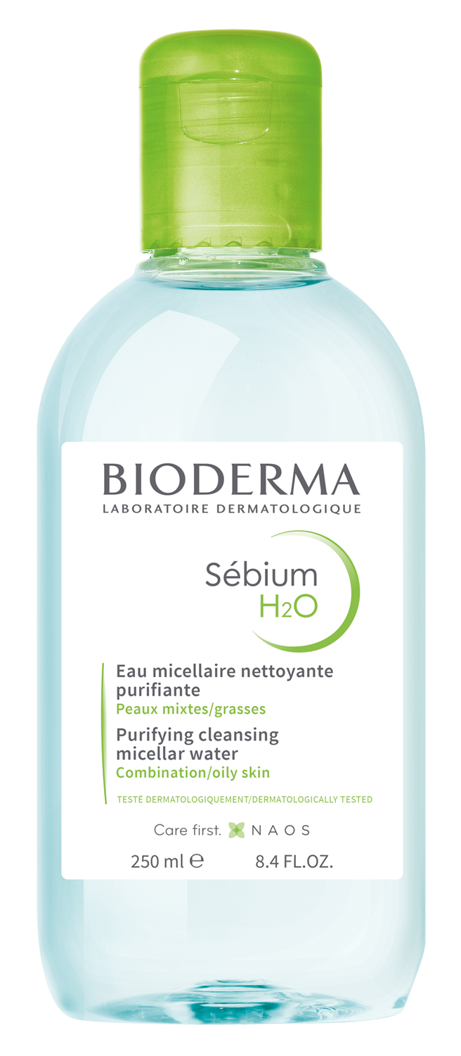 Piele cu probleme - Bioderma Sebium H2O apă micelară 250ml, epastila.ro