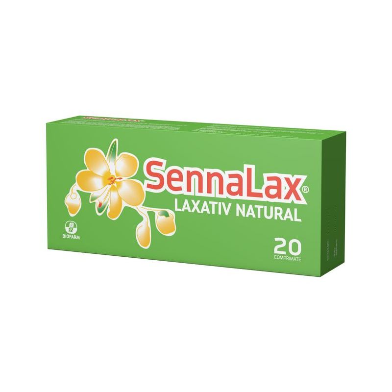 Laxative - SennaLax x 20cp (Biofarm), epastila.ro