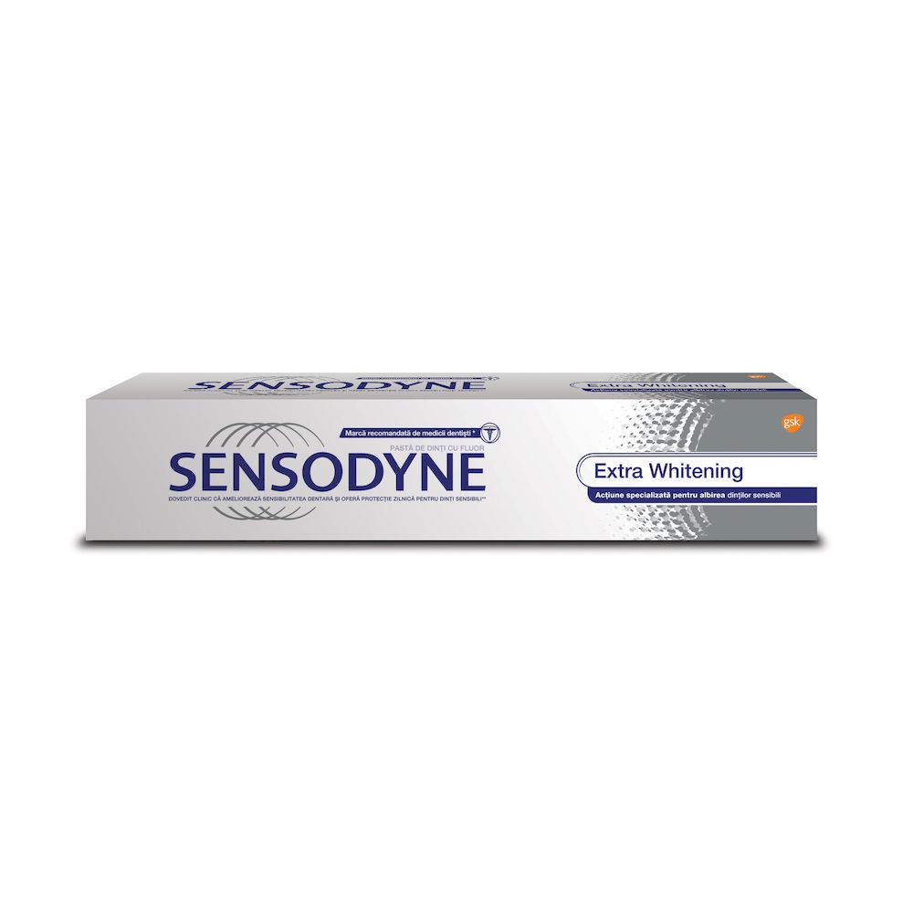 Igienă bucală - Sensodyne Extra Whitening pasta dinti 100ml, epastila.ro