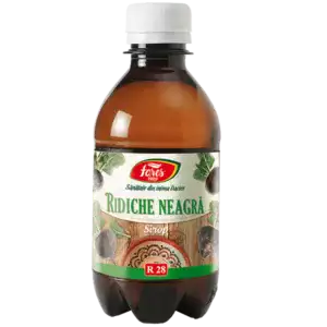 Produse Naturale - Ridiche neagra sirop 250 ml (R28) Fares, epastila.ro