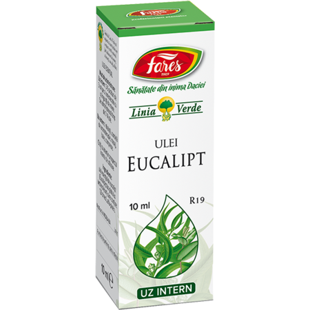 Remedii Naturiste - Ulei esential de eucalipt 10ml (R19) Fares, epastila.ro