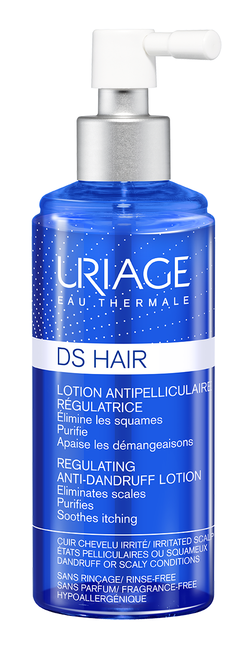 Mătreață și sebum în exces - Uriage DS Hair lotiune spray pentru dermatita seboreica 100ml, epastila.ro