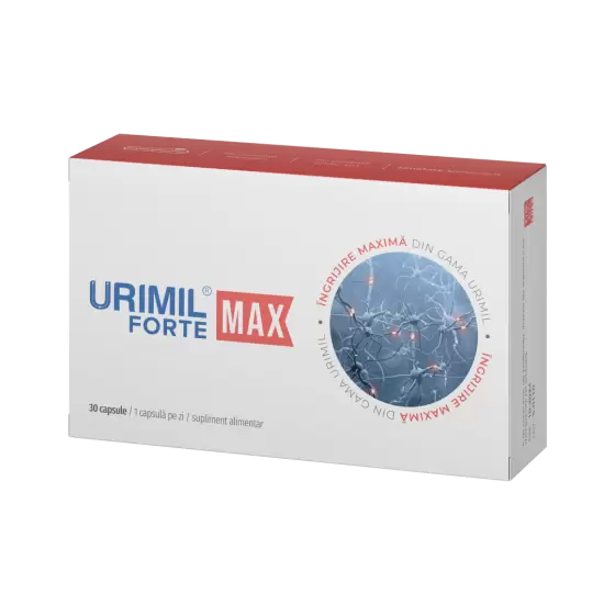 Reumatism și neuropatii - Urimil Forte Max x 30 capsule, epastila.ro