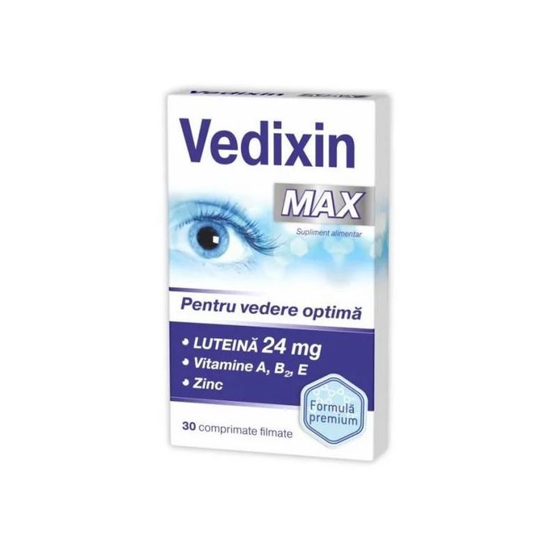 Afecțiuni oftalmologice - Vedixin Max x 30cp (Zdrovit), epastila.ro