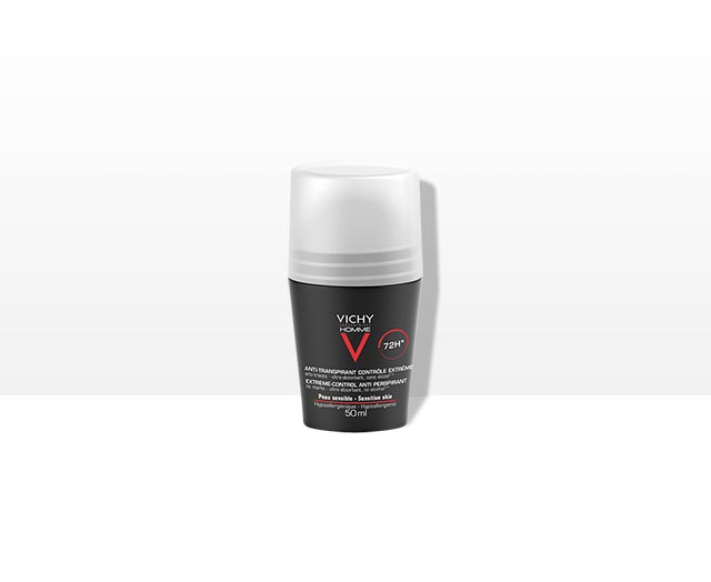 Antiperspirante și deodorante - Vichy Homme Deo roll-on control extrem antiperspirant eficacitate 72h, 50ml, epastila.ro