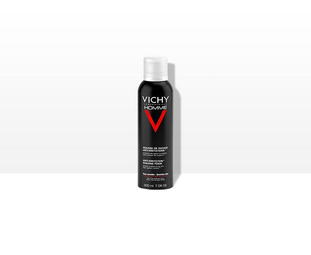 Produse pentru bărbați - Vichy Homme spuma pentru barbierit anti-iritatii, spray 200ml, epastila.ro