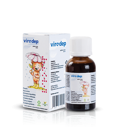 Răceală și gripă - Virodep picaturi orale 30ml (Dr. Phyto), epastila.ro