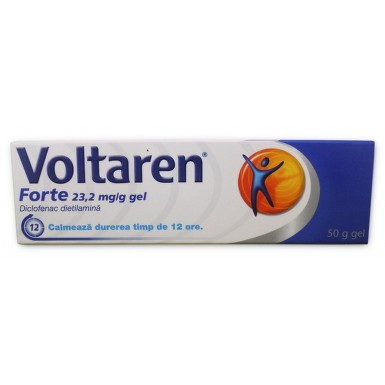 OTC (medicamente care se eliberează fără prescripție medicală) - Voltaren Forte 23,2mg/g 50g, epastila.ro